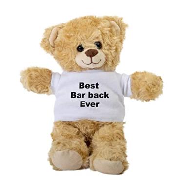 Imagem de Bar Back Teddy Bear, Gift Stuffed Animal, Plush Teddy Bear with Tee, Welcoming Baby Gift, Gift for Her, Gift for Newborn, Cute Birthday Christmas Basket Gift Idea