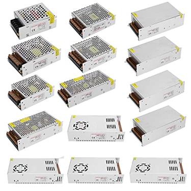 Imagem de Kaufpart Fonte de Alimentação Chaveada Estabilizada de Liga de Alumínio para Tela, Tira de Luz LED e Impressora 3D - DC24V (S-500-24(24V/20.8A/500W) AC110/220V±15%)