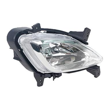 Imagem de JESYMBX Para Hyundai I10 2011 2012 2013-2017 92201-0x1009220-0x100 DRL pára-choques dianteiro lâmpada de neblina diurna farol lado do passageiro direito
