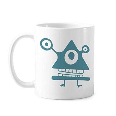 Imagem de Caneca Universo e Alienígena Cyclops Criatura Alienígena Cerâmica Copo de Café Porcelana Utensílios de Mesa