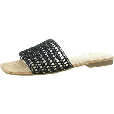 Imagem de Jessica Simpson Sandália rasteira feminina Rilane, Preto, 7.5