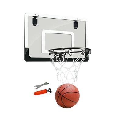 Brinquedo Tabela Cesta de Basquete com Aro + Mini Bola