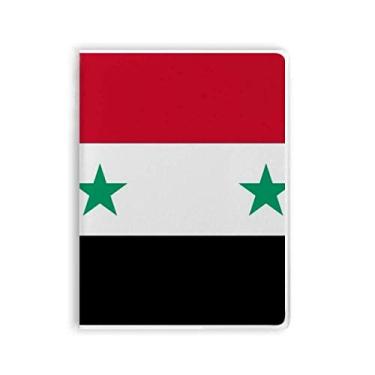 Imagem de Diário de capa macia com a bandeira nacional da Ásia