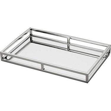 Imagem de WOLFF - Bandeja de Aço Inox com Espelho 41cm x 26cm x 5cm