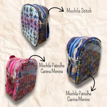 Imagem de Mochila infantil personagens crianças - Moriá, Patrulha Canina