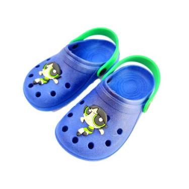 Imagem de Sandália Babuche Meninas Poderosas Chinelo Confortavel - D Charme, Azu