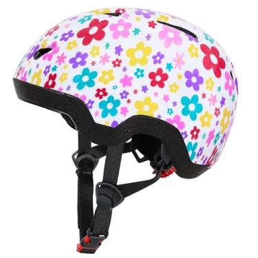 Imagem de Capacete infantil, capacete de bicicleta para crianças de 1 a 3, 2 a 4, 3 a 5, 5 a 8 anos, ajustável, para meninos e meninas, scooter, skate, ciclismo