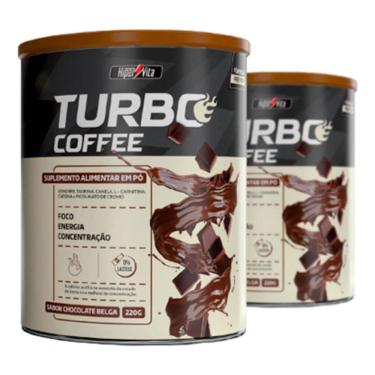 Imagem de Turbo Coffee Chocolate Belga Hipervita Suplemento 220g Cafe