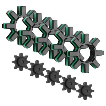 Imagem de TNJPSEK 5 conjuntos 45254-28040 Kit de bucha de acoplador de direção elétrica compatível com Camry Corolla Prius C-HR Avalon RX ES NX UX, amortecedor de borracha do eixo do motor substitui