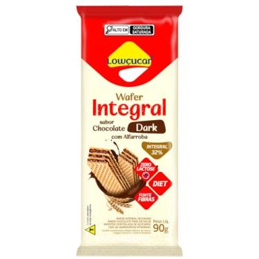 Imagem de Wafer Integral Low Zero Chocolate Dark 90G