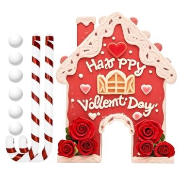 Imagem de Conjunto De Golfe De Gengibre, dos Namorados: Esportes e Prática de Putt, Jogo Familiar Com Tacos E Bolas De Bengala Doce, Para Interior Casa Sala De Estar Aniversário Festa Noite