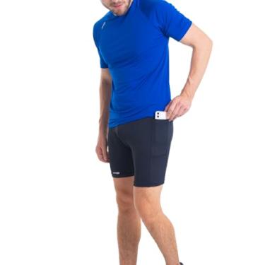 Imagem de Bermuda Segunda Pele com Bolso (M, Preto)