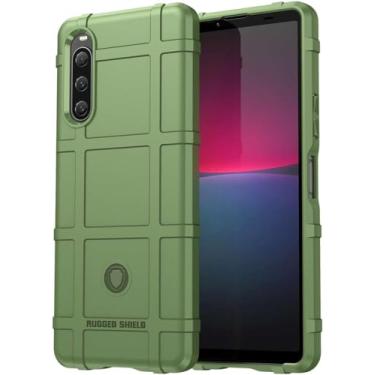 Imagem de Capa Case Para Sony Xperia 10 V (Tela 6.1) Rugged Shield Anti Impacto (Verde)
