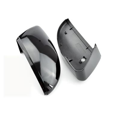 Imagem de Compatível com vw passat b7 scirocco jetta mk6 besouro espelho retrovisor habitação acessórios automotivos preto tampas de espelho lateral(Bright black)