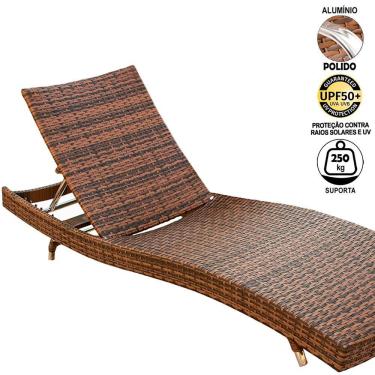 Imagem de Espreguiçadeira Com 6 Regulagens Em Alumínio - Argila