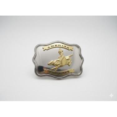 Imagem de Fivela Western Profissional America Cowboys para Cinto
