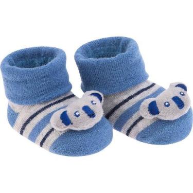 Imagem de Meia bebê masculino bichinho pimpolho (rn)