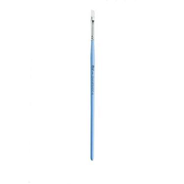 Imagem de Pincel Artístico - N4 - Chanfrado Azul Ciano - 1 unidade - Cromus Linh