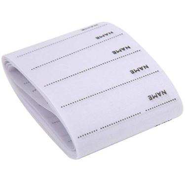 Imagem de Entatial Etiqueta de nome em tecido de poliéster artesanal, para uso residencial escolar