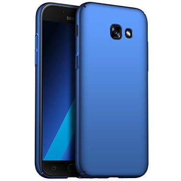 Imagem de Capa para Samsung Galaxy A3 / Samsung Galaxy A5 GOGODOG Capa Completa Ultra Fina Fosca Antiderrapante Resistente a Riscos para Galaxy A3 / A5 [2018] (A5, Azul)