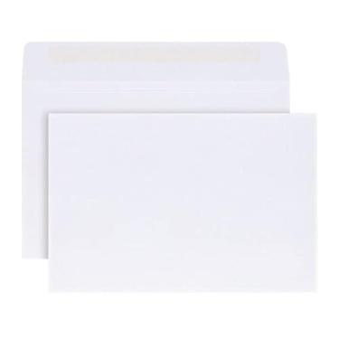 Imagem de Reskid Pacote com 100 envelopes de livreto 6x9 com fecho de gomada, papel branco de 10,9 kg para documentos em várias páginas, campanhas de mala direta e uso profissional. Estoque e economize! (100)