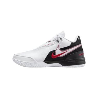 Imagem de Nike Tênis masculino Lebron NXXT Gen, Branco, universidade, vermelho, metálico, prata, preto, 42