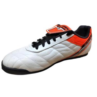 Imagem de Chuteira Tenis Futebol Society De Couro Chuteirinha Com Biqueira Model