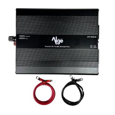 Imagem de Inversor De Tensão Senoidal Pura 6000w Pico 3000w Nominal 12v/220v - A