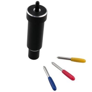 Imagem de ZCZQC Alça de torneamento rosqueada de plástico M10x80 Alça universal de fixação de ângulo transversal Alça de giro de plástico Maçaneta de parafuso de aperto para torno equipamentos mecânicos