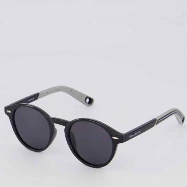 Imagem de Óculos de Sol Hang Loose Redond Preto, Único