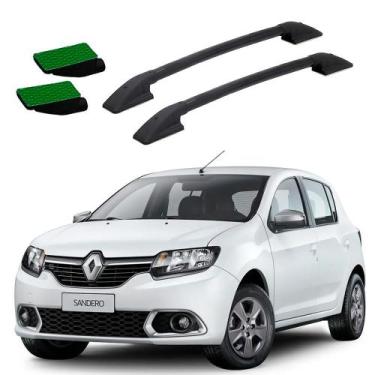 Imagem de Rack Teto Longarina Sandero 2015 2016 2017 2018 Preto Colado - Solar