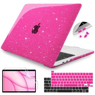 Imagem de Capa Teryeefi para MacBook Pro M2 M1 de 13 polegadas com capa de tecla