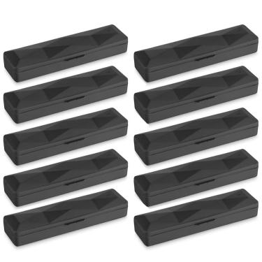 Imagem de Conjunto 12 Estojos Multiuso Plástico Escolar Porta Escova de Dente Viagem Bolsa UZ