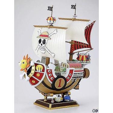 Imagem de Modelo de brinquedo dbzsaiyan One Piece Ship Thousand Sunny Red Force 