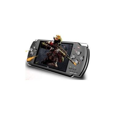 Imagem de Console de videogame retrô X6 8GB com tela de 4,3 polegadas - preta - 