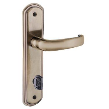 Imagem de Fechadura Banheiro Latonado Orion Anatomic Aliança