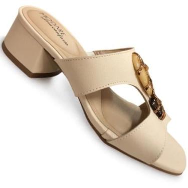 Imagem de Tamanco Modare 7211.104 Feminino, Creme, 36