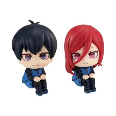 Imagem de Boneco De Ação Blue Lock Isagi Yoichi Versão Q PVC Brinquedo Chigiri H