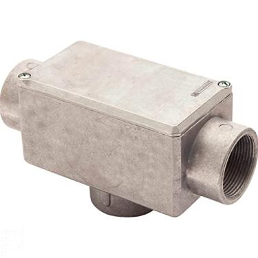 Imagem de Condulete fixo 1.1/4" tipo "tb" - com tampa / rosca bsp / sem pintura REF.: 56108304