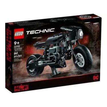 Imagem de Lego 42155 Technic The Batman  Batcycle Moto Do Batman  641 Peças