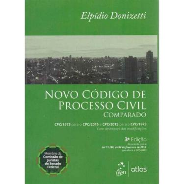 Imagem de Novo Codigo De Processo Civil Comparado 03Ed/16