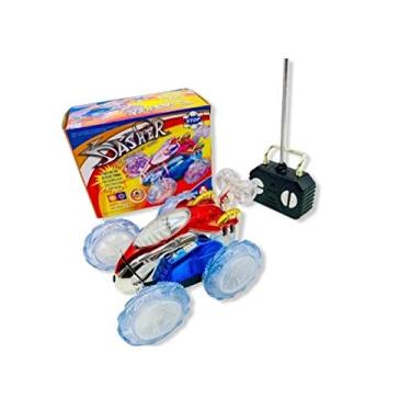 Imagem de Carrinho Controle Remoto Carro Maluco Gira 360º C/ Luzes Led
