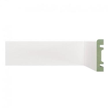 Imagem de Rodapé MDF 700 Moldufama 2,4 m - Branco