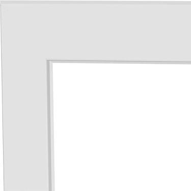 Imagem de Guarnição de Alumínio para Porta Lambri Lucasa Eccellente 217cmx100cm Branco