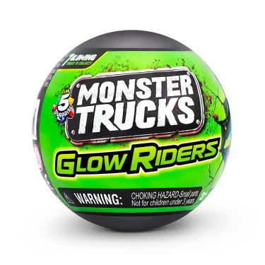 Imagem de Brinquedo 5 Surprise Monster Truck Abra e Se Surpreenda 7 Monster Truck Para Colecionar 24 Peças - Xalingo 54209