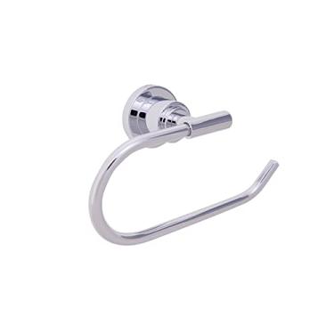 Imagem de Design House 560359 Anel de toalha contemporâneo Genebra para banheiro, quarto, armário ou cozinha, 17 cm, cromo polido