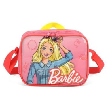 Imagem de Lancheira Térmica Barbie Infantil Escolar Menina Luxcel