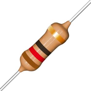 Imagem de Resistor 12R -1/4W-5% Kit com 100 Unidades - Para Eletrônica
