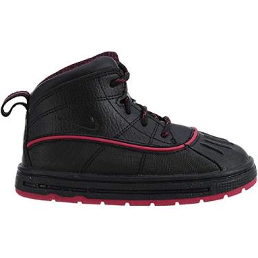 Imagem de Nike Toddlers Woodside 2 High (TD) Black/Black/Fireberry Casual Shoe 5.5 Infants US