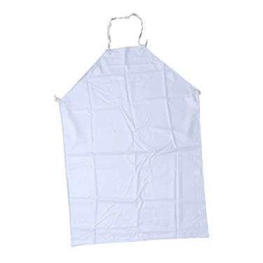 Imagem de Zerodeko aventais infantis para cozinhar avental para garçom macacão masculino babadores adultos avental sem mangas avental gola alta Descartável roupas de trabalho bata cara
